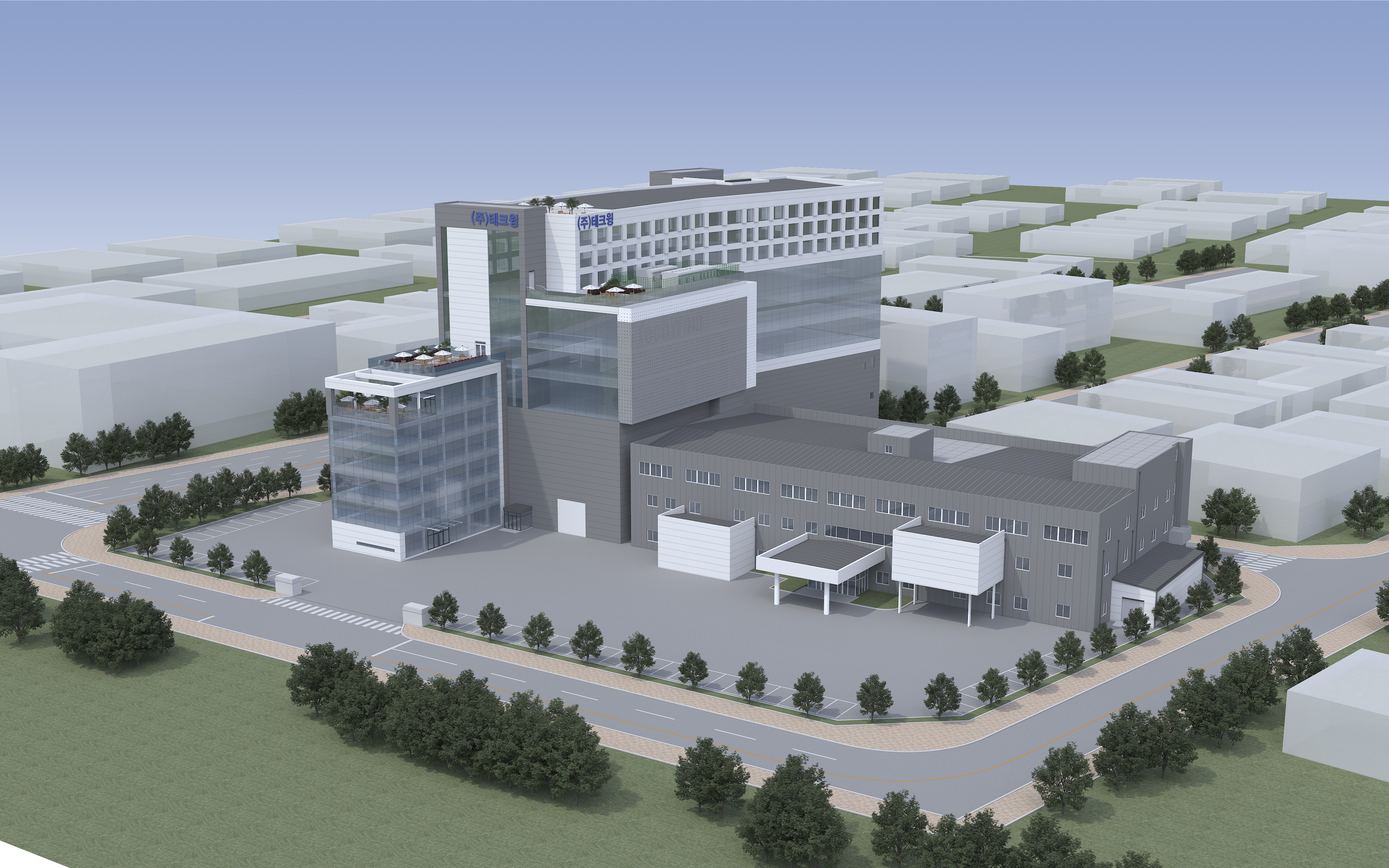 (주)테크윙 동탄본사 공장 증축공사